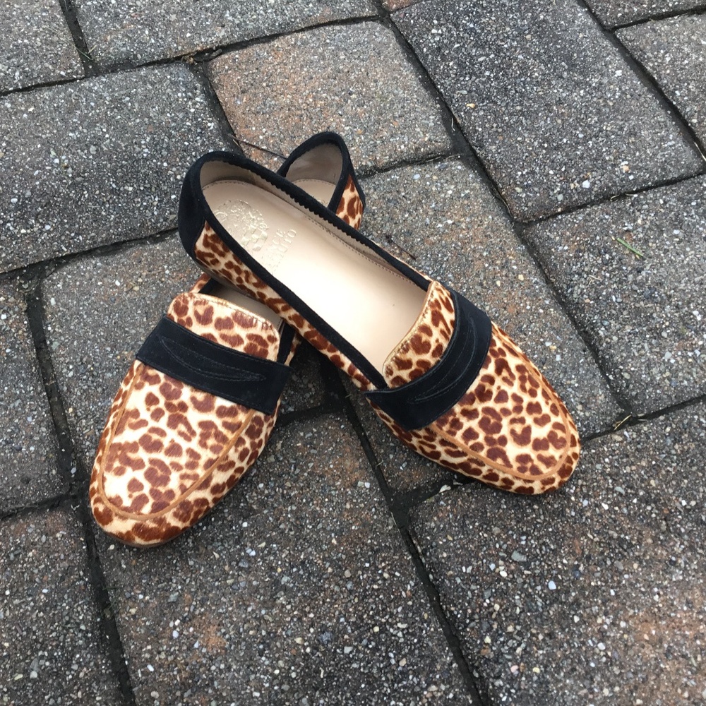 Leopard print, slip on Shoes
